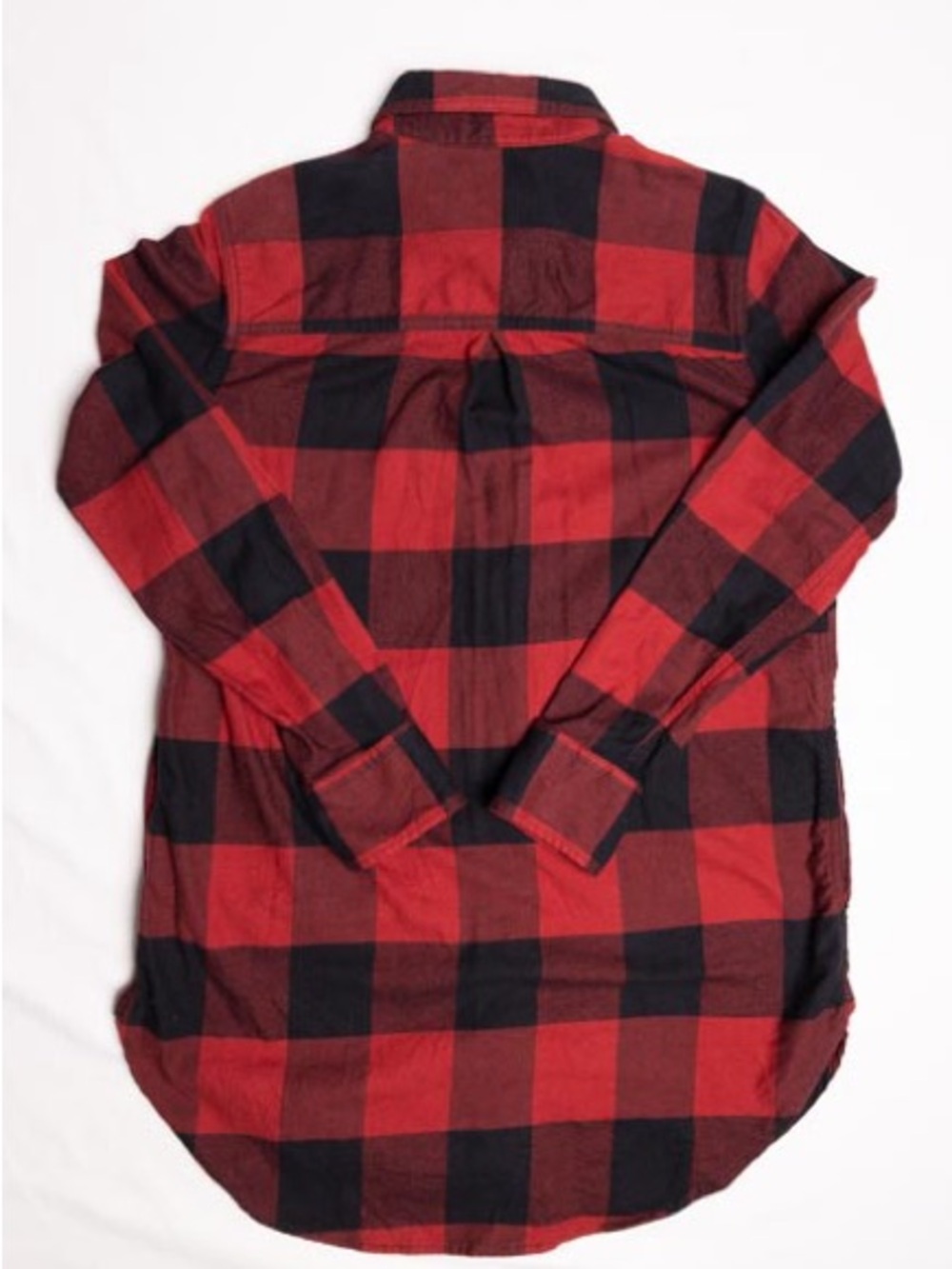 Carhartt Flannel Shirt Womens M 8-10 Relaxed Fit Rugged Flex Red Buffalo Plaid - Picture 2 of 10